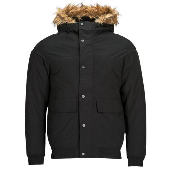 Jack & Jones  JJCHAMP BOMBER JACKET FUR  Parky Čierna