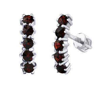 Silvego Strieborné náušnice Barno s Brilliance Zirconia SILVEGOB380188SEGR