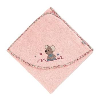 Sterntaler Froté osuška s kapucňou 80 × 80 cm myška Mabel 7102071 (4055579957824)