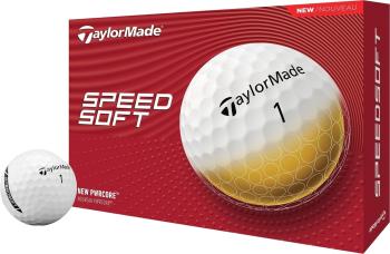 TaylorMade Speed Soft White Golfové lopty