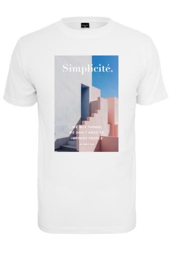 Mr. Tee Simplicite Tee white - S