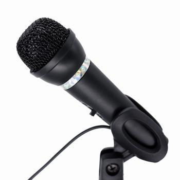 GEMBIRD mikrofón na stôl MIC-D-04, HQ, čierna