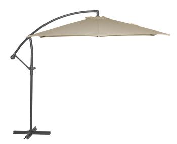 Závesný slnečník FREE POLE s podstavcom ø 300 cm