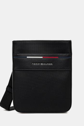 Malá taška Tommy Hilfiger čierna farba, AM0AM13197
