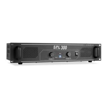 Skytec SPL 300 DJ PA audiozosilňovač, 300W, LED