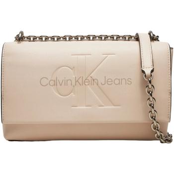 Calvin Klein Jeans  SCULPTED EW FLAP W/CHAIN25 MONO K60K612221  Tašky Ružová