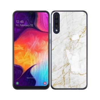 MY ART Ochranný kryt Samsung Galaxy A50 WHITE STONE (011)