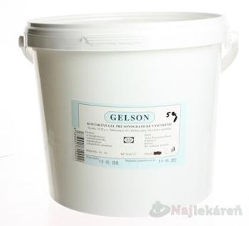 Gelson sonograficky gél kontaktný kg 5 kg