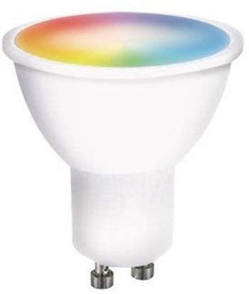 LED izzó Solight LED SMART WIFI izzó, GU10, 5W, RGB, 400lm