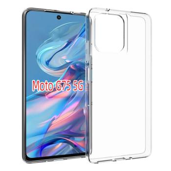TPU Ochranný kryt pre Motorola Moto G75 5G priehľadný