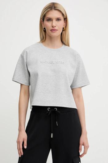 Tričko MICHAEL Michael Kors dámske, šedá farba, MT551T65MF