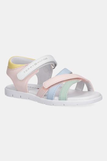 Detské sandále Tommy Hilfiger ružová farba, T1A2-33772