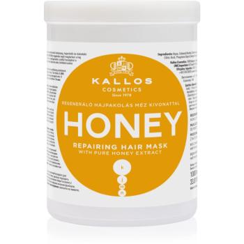 Kallos KJMN Professional Honey intenzívna hydratačná maska pre suché a poškodené vlasy 1000 ml