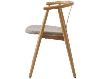 Jedálenská stolička Unique Furniture RELATE hnedá drevo 49560002