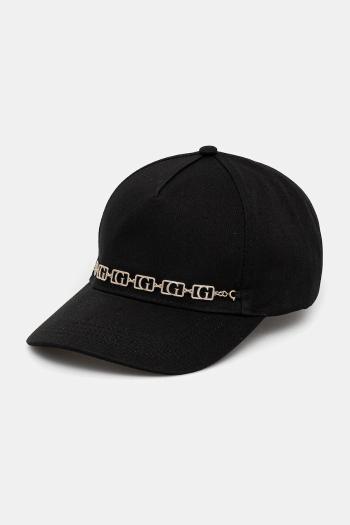 Šiltovka Guess čierna farba, s nášivkou, AW5281 COT01