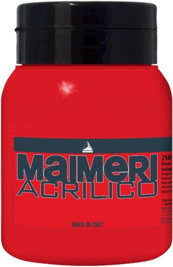 Maimeri Acrilico Akrylová farba Quinacridone Red 258 500 ml 1 ks