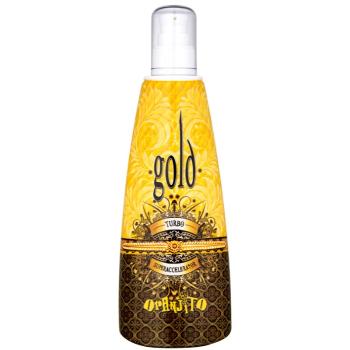 Oranjito Max. Effect Gold Turbo opaľovacie mlieko do solária pre urýchlenie opálenia 250 ml