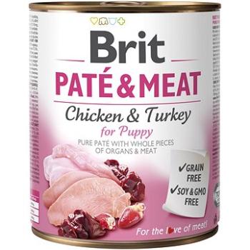 Brit Paté & Meat Puppy 800 g (8595602557530   )