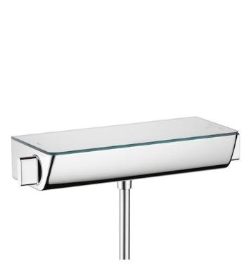 Sprchová batéria Hansgrohe Ecostat Select  s poličkou 150 mm biela/chróm 13111400