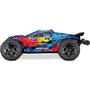 Traxxas Rustler 1:10 VXL 4WD TQi RTR červený (0020334671110)