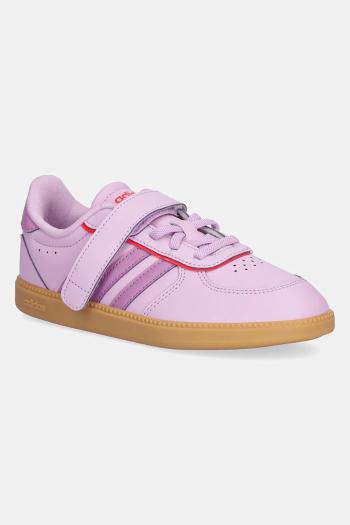 Tenisky adidas BREAKNET SLEEK fialová farba, JQ3050