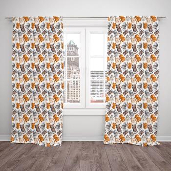 Závesy Cats (Rozmer: 140x250, Materiál: Blackout)