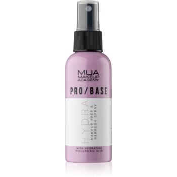 MUA Makeup Academy PRO/BASE Hydra pleťová maska pre fixáciu make-upu s kyselinou hyalurónovou 70 ml