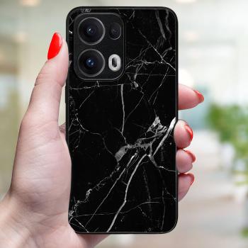 MY ART Ochranný kryt pre Oppo Reno13 Pro 5G BLACK MARBLE (142)