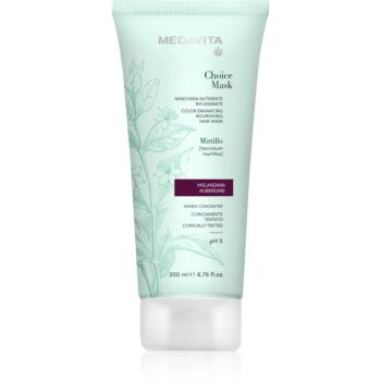 Medavita Choice Aubergine vyživujúca maska pre farbené vlasy 200 ml