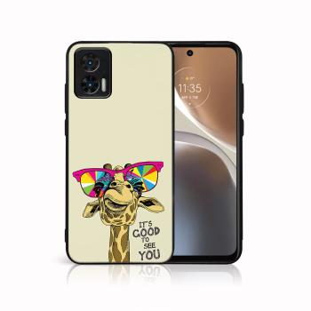 MY ART Ochranný kryt pre Motorola Edge 30 Neo GIRAFFE (180)