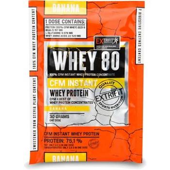 Extrifit CFM Instant Whey 80 30 g banana (8590010120147)