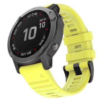 SILICONE Remienok Garmin Fenix 7X žltý