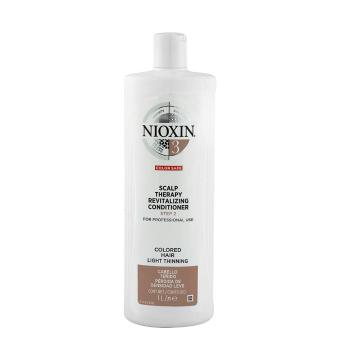 Nioxin Revitalizer pokožky pre jemné farbené mierne rednúce vlasy 3D System 3 Color Safe (Scalp Therapy Revitalizing Conditioner) 1000 ml