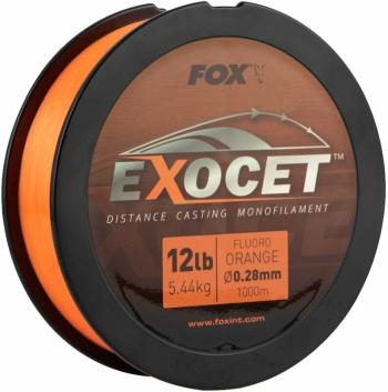 Fox Fishing Exocet Fluoro Mono Fluoro Orange 0,26 mm 1000 m 4,9 kg Vlasec