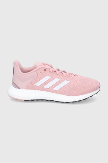 Topánky adidas Performance Pureboost GZ3960 ružová farba,
