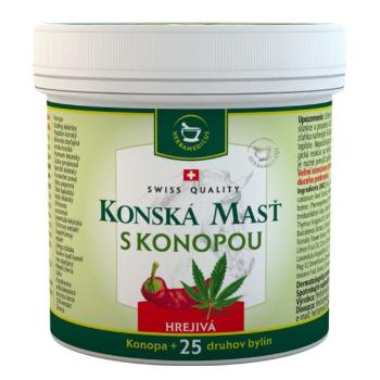 Herbamedicus konská masť s konopou hrejivá 250 ml