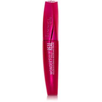 RIMMEL LONDON WonderFully Real Mascara 001 Black 11 ml (30122130)