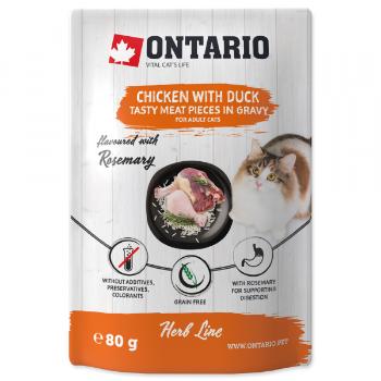 Kapsička Ontario Herb Chicken with Duck 80g