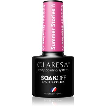 Claresa SoakOff UV/LED Color Summer Stories gélový lak na nechty odtieň 6 5 g