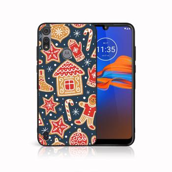 MY ART Kryt s vianočným dizajnom Motorola Moto E6s CHRISTMAS (069)