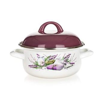 BANQUET Hrniec smalt LAVENDER 20 cm, 2,1 l (13SM120CLLK)