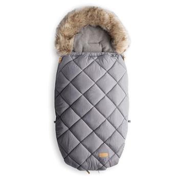 Beztroska fusak s kožušinou 100 cm gray (5905274860037)