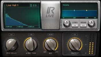 Waves IR-Live Convolution Reverb (Digitálny produkt)