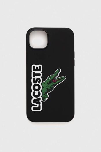 Puzdro na mobil Lacoste iPhone 14 Plus 6,7" čierna farba