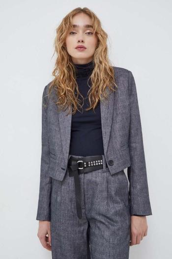 Sako Bruuns Bazaar šedá farba, jednoradové, jednofarebné