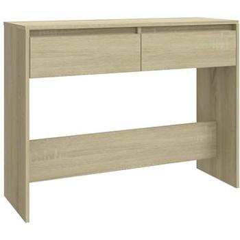 SHUMEE dub sonoma 100 × 35 × 76,5 cm drevotrieska (809839)