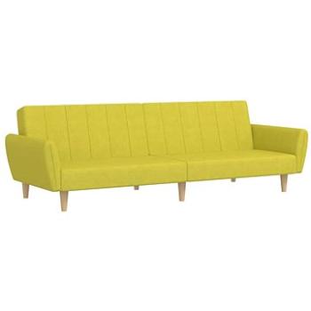 2-miestna rozkladacia pohovka zelená textil, 337530