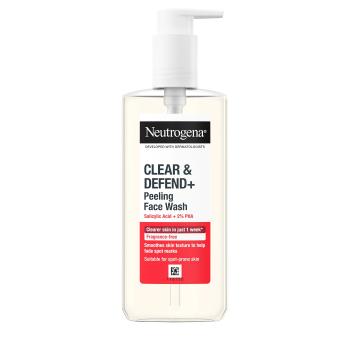 Neutrogena Čistiaci gél proti pupienkom Clear & Defend + (Facial Wash) 200 ml