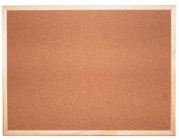 Tabuľa korková 60x90cm Economy drevený rám jednostranná