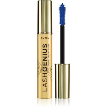 Avon Lash Genius Multitask & Multiply riasenka pre objem, natočenie a oddelenie rias 5 v 1 odtieň Modern Navy 10 ml